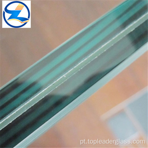 13.52-55,2mm de vidro laminado triplo de ferro baixo temperado